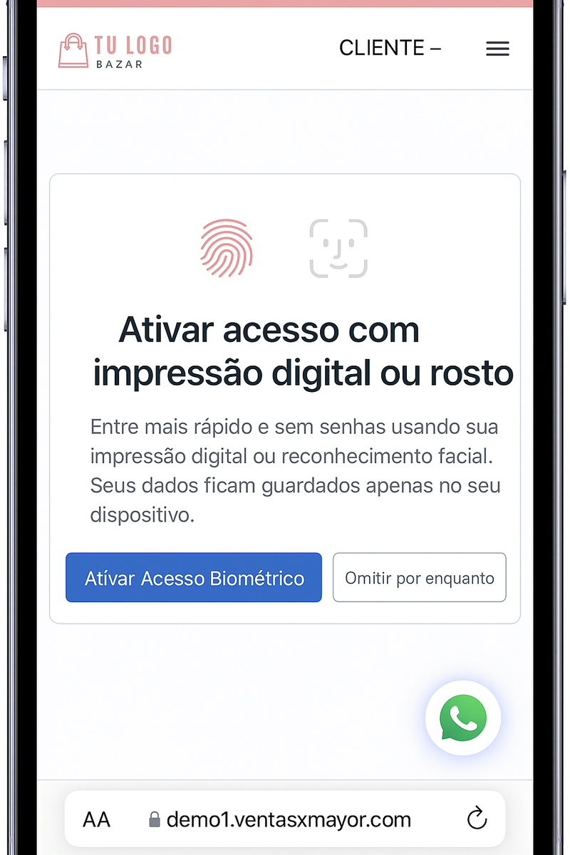 Demo VendasxAtacado mobile